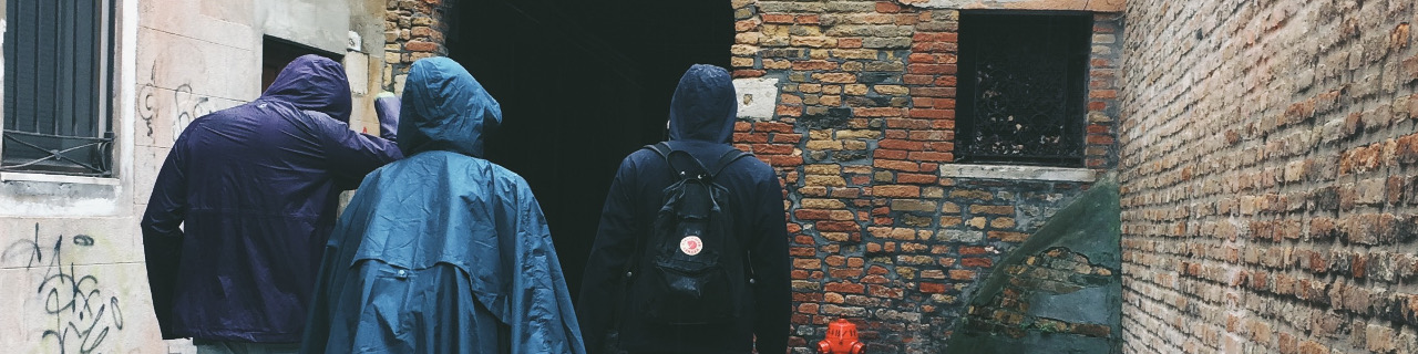 下雨的威尼斯